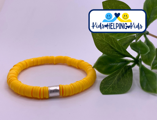 Kids Helping Kids: CAMP SUNRISE Heishi Bracelet + Johns Hopkins Donation