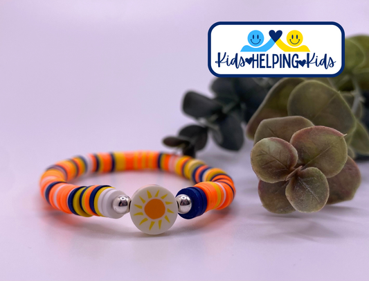 Kids Helping Kids: CAMP SUNRISE Heishi Bracelet + Johns Hopkins Donation