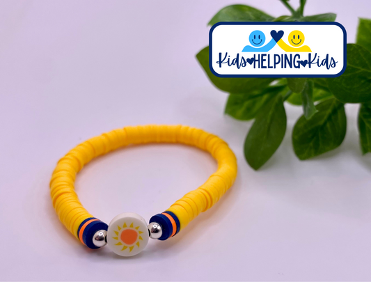 Kids Helping Kids: CAMP SUNRISE Heishi Bracelet + Johns Hopkins Donation