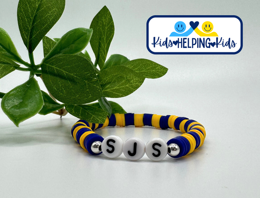 Kids Helping Kids: St. Joseph Heishi Bracelet + Johns Hopkins Donation