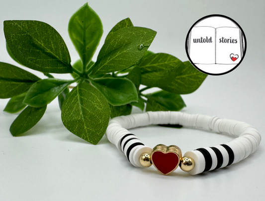 Untold Stories: Heart Heishi Bracelet + Donation