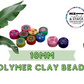 Flower Polymer Clay Beads