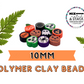 Halloween Polymer Clay Beads