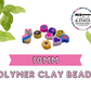 Mixed Polymer Clay Beads