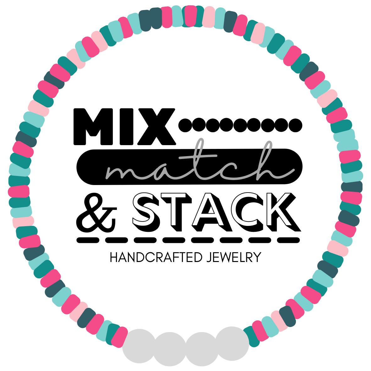 Meg - Multi-Colored Heishi Stack Bracelets (JVES Stack)